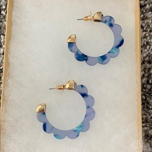 Scalp hooped earrings